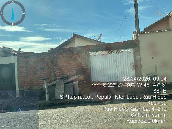 Casa • Loteamento Popular Istor Luppi • Itapira/SP