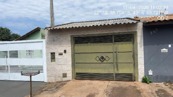 Casa • 2 dorm • Parque Jaragua • Bauru/SP