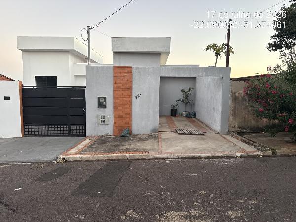 Casa • 2 dorm • Parque Alexandrina • Presidente Prudente/SP