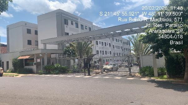 Apartamento • 2 dorm • Jardim Residencial Paraiso • Araraquara/SP