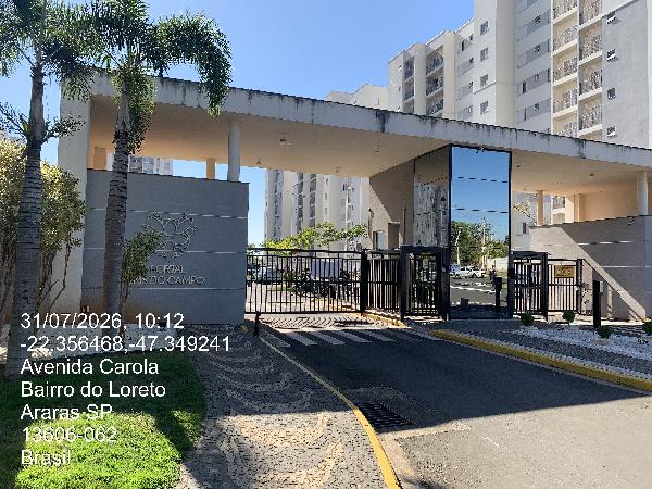 Apartamento • 2 dorm • Sitios De Recreio Independencia • Araras/SP