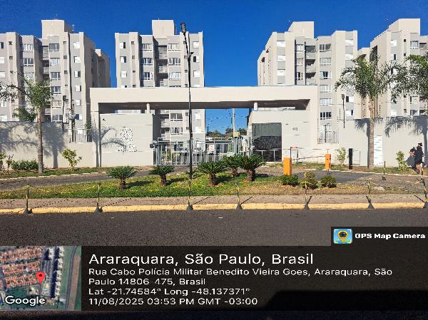 Apartamento • 2 dorm • Jardim Sao Rafael I • Araraquara/SP