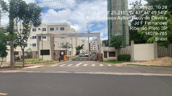 Apartamento • 2 dorm • Jardim Ouro Branco • Ribeirao Preto/SP
